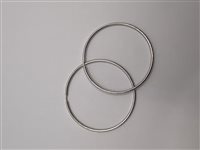 Orecchini Domar Donna Cerchi argento 925 lisci in Argento ORAR-418-280